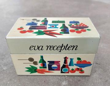 EVA receptendoosje, erg mooi, 1960 beschikbaar voor biedingen