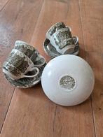 6 kop en schotels Ridgeway Staffordshire Shakespeare's Count, Antiek en Kunst, Ophalen of Verzenden