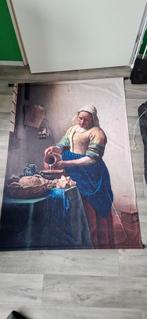 Wandkleed Melkmeisje Intratuin, Ophalen of Verzenden, Gebruikt