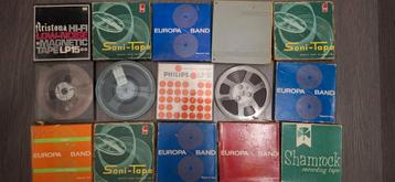 Vintage Bandrecorder Banden - 15cm - Diverse Merken beschikbaar voor biedingen
