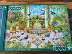 Falcon de Luxe Puzzel - Butterfly Conservatory 1000, Ophalen of Verzenden, 500 t/m 1500 stukjes, Nieuw, Legpuzzel
