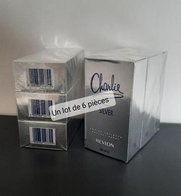 6 flessen Revlon Charlie Silver 100 ml - Nieuw & Geseald beschikbaar voor biedingen