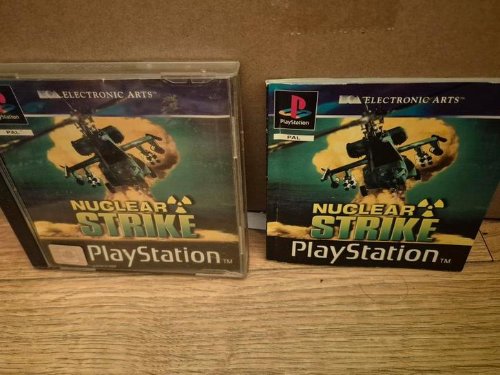 Nuclear Strike ps1, Spelcomputers en Games, Games | Sony PlayStation 1, Zo goed als nieuw, 1 speler, Vanaf 3 jaar, Ophalen of Verzenden