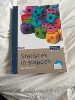 Statistiek in stappen - Nel Verhoeven, Ophalen of Verzenden, Gamma, Nieuw, HBO