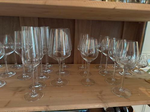 Selectie wijn & champagne glazen, Verzamelen, Glas en Borrelglaasjes, Zo goed als nieuw, Overige typen, Ophalen