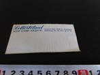 sticker label lettertotaal voor totale reklame enschede, Ophalen, Zo goed als nieuw, Bedrijf of Vereniging
