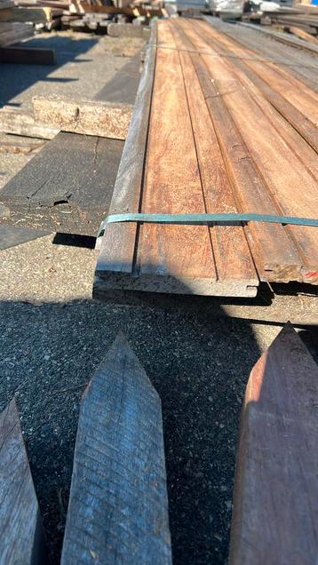 Cumaru plank 20x 145mm b- keus 7 stuk 400 cm € 15 per plank beschikbaar voor biedingen