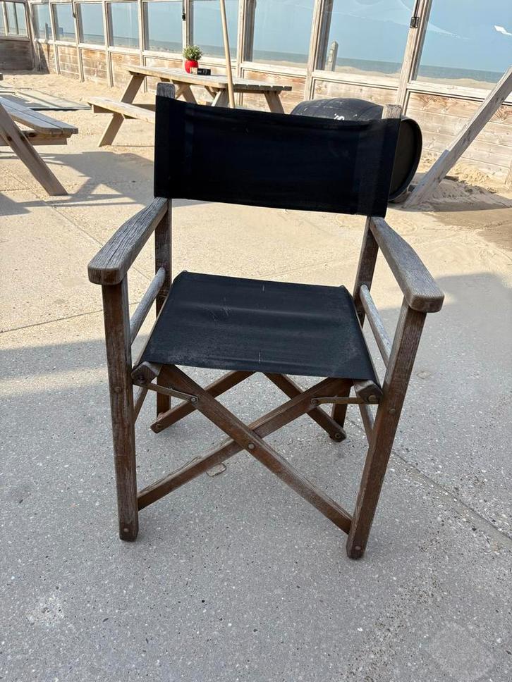 Stoelen / terras: Regisseurs & Terrasstoelen - Wijk aan Zee, Huis en Inrichting, Stoelen, Gebruikt, Vijf, Zes of meer stoelen