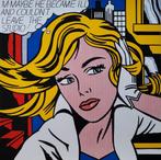 Roy Lichtenstein - M-Maybe... - Zeefdruk, Verzenden