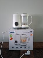 Alecto BFP-66T/5 in 1 babyfoodprocessor/ZGAN, Ophalen of Verzenden, Zo goed als nieuw, Flessen- of potjesverwarmer