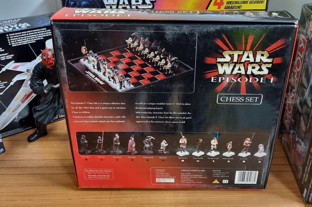 Star Wars Episode 1 Schaakspel - Collector's Item, Ophalen of Verzenden, Zo goed als nieuw