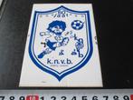 sticker KNVB afdeling Zeeland 60 jaar, Ophalen, Zo goed als nieuw