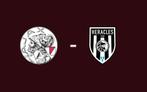 2 kaarten ajax-heracles vak 414 niet langs elkaar!, Tickets en Kaartjes, Sport | Voetbal, Twee personen, Augustus