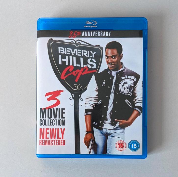 Beverly Hills Cop Trilogy | 3-Discs | Eddie Murphy, Cd's en Dvd's, Blu-ray, Zo goed als nieuw, Actie, Boxset, Verzenden