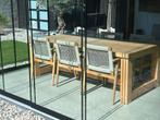 6 Nieuwe Teak Tuinstoelen incl. Kussens, Ophalen, Nieuw, Teakhout
