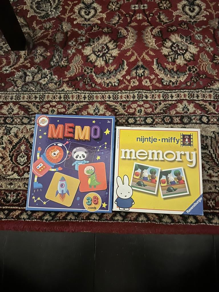 Memory Kaarten, Een of twee spelers, Ophalen of Verzenden, Nieuw