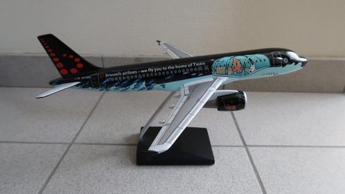 Collector:Rackham Kuifje Airbus A320 Brussels Airlines 1/100, Verzamelen, Stripfiguren, Nieuw, Beeldje of Figuurtje, Kuifje, Ophalen of Verzenden
