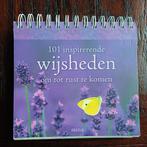 101 inspirerende wijsheden om tot rust te komen, Ophalen of Verzenden, Zo goed als nieuw, Marielle Schumann