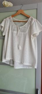 Zomerse top creme wit maat 38, Kleding | Dames, Maat 38/40 (M), Zonder mouw, Ophalen of Verzenden, Wit