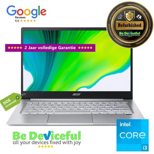 Acer Swift 3 SF314-59-38KV – Dun, Licht & Betrouwbaar!, Computers en Software, Windows Laptops, Refurbished, 14 inch, SSD, 4 Ghz of meer