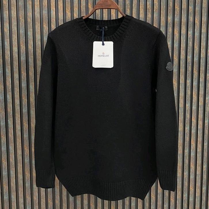 Moncler wollen trui, Kleding | Heren, Truien en Vesten, Zo goed als nieuw, Zwart, Ophalen of Verzenden