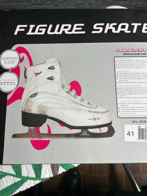 Nijdam Klassiek Decor kunstschaatsen maat 41, Sport en Fitness, Schaatsen, Nieuw, Kunstschaatsen, Nijdam, Ophalen of Verzenden