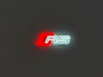 AUDI RS Logo Neon, Ophalen of Verzenden, Zo goed als nieuw