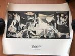 Poster Guernica Picasso, Gebruikt, Deurposter of groter, Rechthoekig Liggend, Ophalen of Verzenden