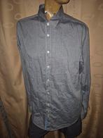 Prachtige overhemd van Hugo boss orange maat XL grijs zgan, Ophalen of Verzenden, Zo goed als nieuw, Hugo Boss, Grijs