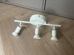 IKEA Tross Plafondrail 3 Spots (incl. lampen), Ophalen, Gebruikt, Metaal of Aluminium, Led