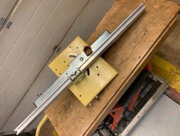 Te koop: Scheppach TKU afkortgeleider 2 x 45 graden  beschikbaar voor biedingen