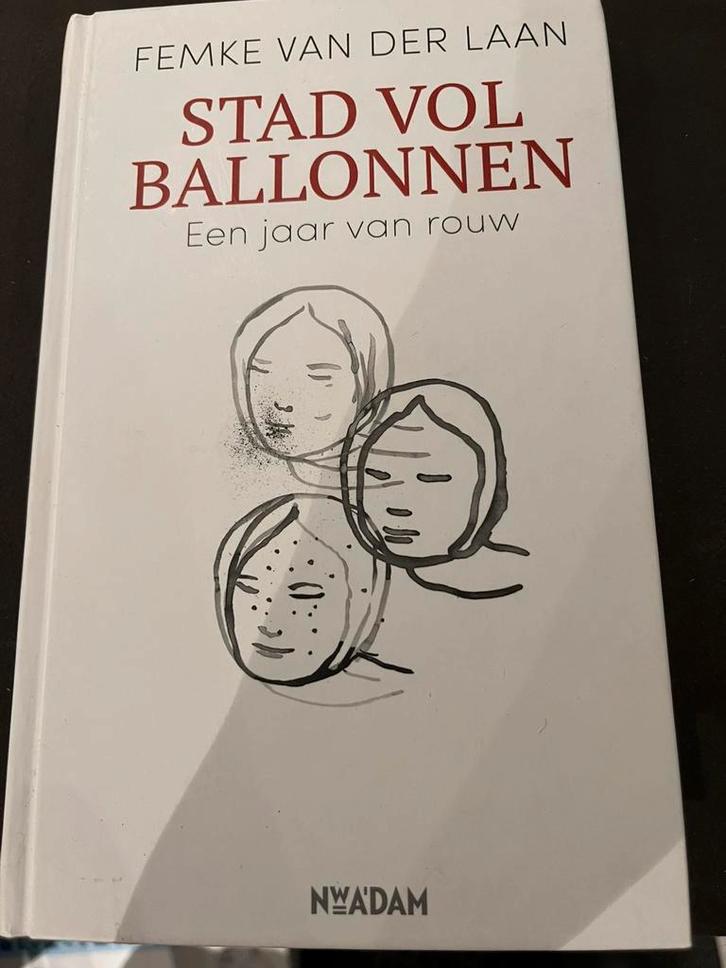 Femke van der Laan - Stad vol ballonnen, Boeken, Literatuur, Zo goed als nieuw, Nederland, Ophalen of Verzenden