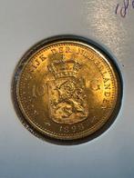 Gouden tientje 1898 zonder punt, Postzegels en Munten, Munten | Nederland, Koningin Wilhelmina, Losse munt, 10 gulden, Goud