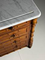 Faux Bamboo Commode Ladekast antiek, Huis en Inrichting, Ophalen, Gebruikt, Minder dan 100 cm, Grenenhout