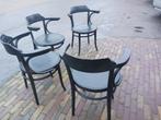Thonet stoelen, Huis en Inrichting, Stoelen, Ophalen, Gebruikt, Zwart