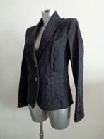 Sheila de Vries getailleerd jasje, maat 38 origineel, Maat 38/40 (M), Sheila de Vries, Zwart, Ophalen of Verzenden