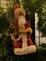 Spun cotton, wattenpopjes, ornament, kerstman, elf, kerst, Ophalen of Verzenden, Zo goed als nieuw