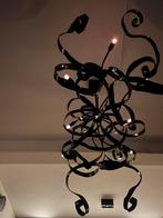 Zwarte Hoogglans Design Lamp, Huis en Inrichting, Lampen | Hanglampen, Ophalen, Zo goed als nieuw, Metaal, 50 tot 75 cm