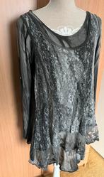 Made in Italy twee delige tuniek met sjaal maat 46(v), Kleding | Dames, Blouses en Tunieken, Made in Italy, Maat 46/48 (XL) of groter