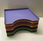 Vintage retro LP platen opberg rekken, Ophalen of Verzenden, 1960 tot 1980, Zo goed als nieuw, 12 inch