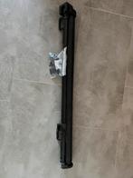 L.O.B. GOODS Oprolbaar Traphekje zwart - 150cm, Kinderen en Baby's, Traphekjes, Ophalen, Zo goed als nieuw, 115 cm of meer, Oprolhekje