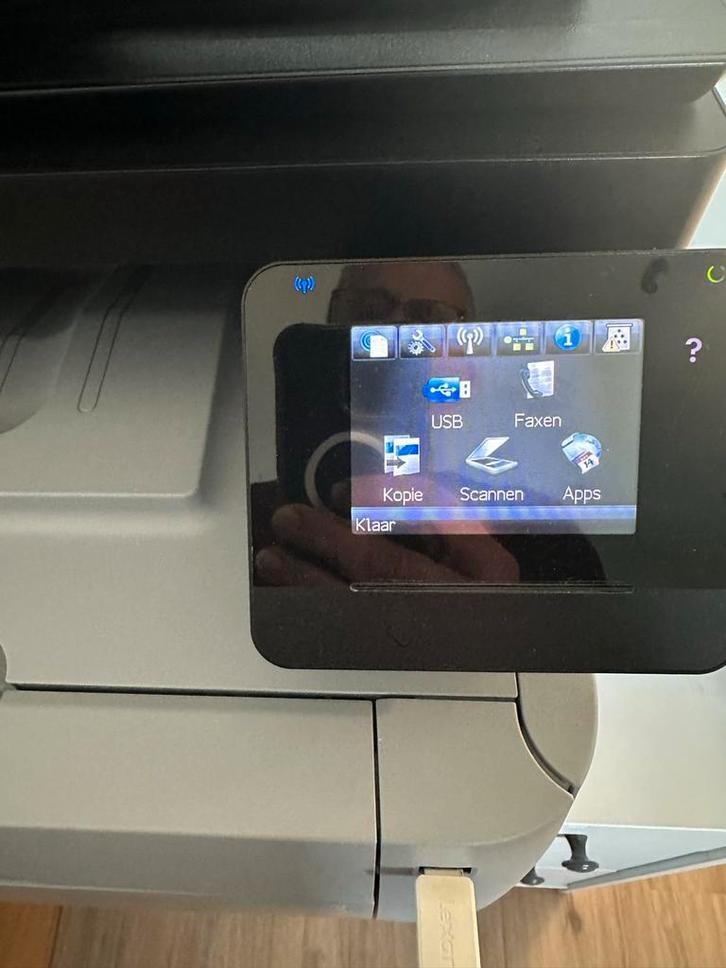 HP Color LaserJet Pro MFP M476dw, Computers en Software, Printers, Zo goed als nieuw, All-in-one, Laserprinter, Faxen, Kleur printen