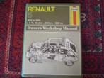 Renault 5 1972 - 1975 werkplaatsboek workshop manual, Auto diversen, Handleidingen en Instructieboekjes, Ophalen of Verzenden
