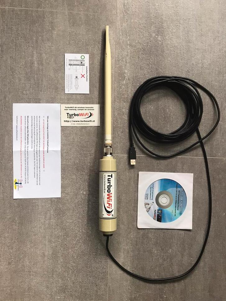 Model TE-2410-7-N Turbo WiFi met usb aansluiting, Caravans en Kamperen, Camper-accessoires, Gebruikt, Ophalen of Verzenden