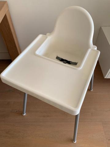 IKEA kinderstoel Antilop met blad en veiligheidsriempje beschikbaar voor biedingen