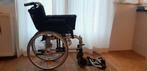 TE KOOP Rolstoel met voetsteunen, Ophalen, Inklapbaar, Gebruikt, Duwrolstoel