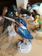 verzameling 5 porcelein gemerkte vogels KPM, Antiek en Kunst, Ophalen