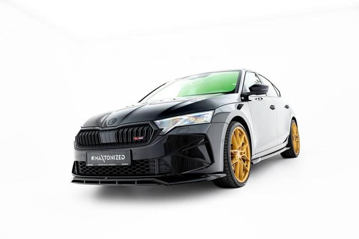 Voorlip spoiler sideskirt diffuser - Skoda Octavia RS 24+, Auto diversen, Tuning en Styling, Ophalen of Verzenden