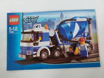 Lego City 7990 Cement Mixer beschikbaar voor biedingen