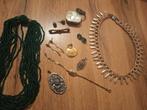 Lotje vintage sieraden, Overige materialen, Verstelbaar, Verzenden, Zo goed als nieuw